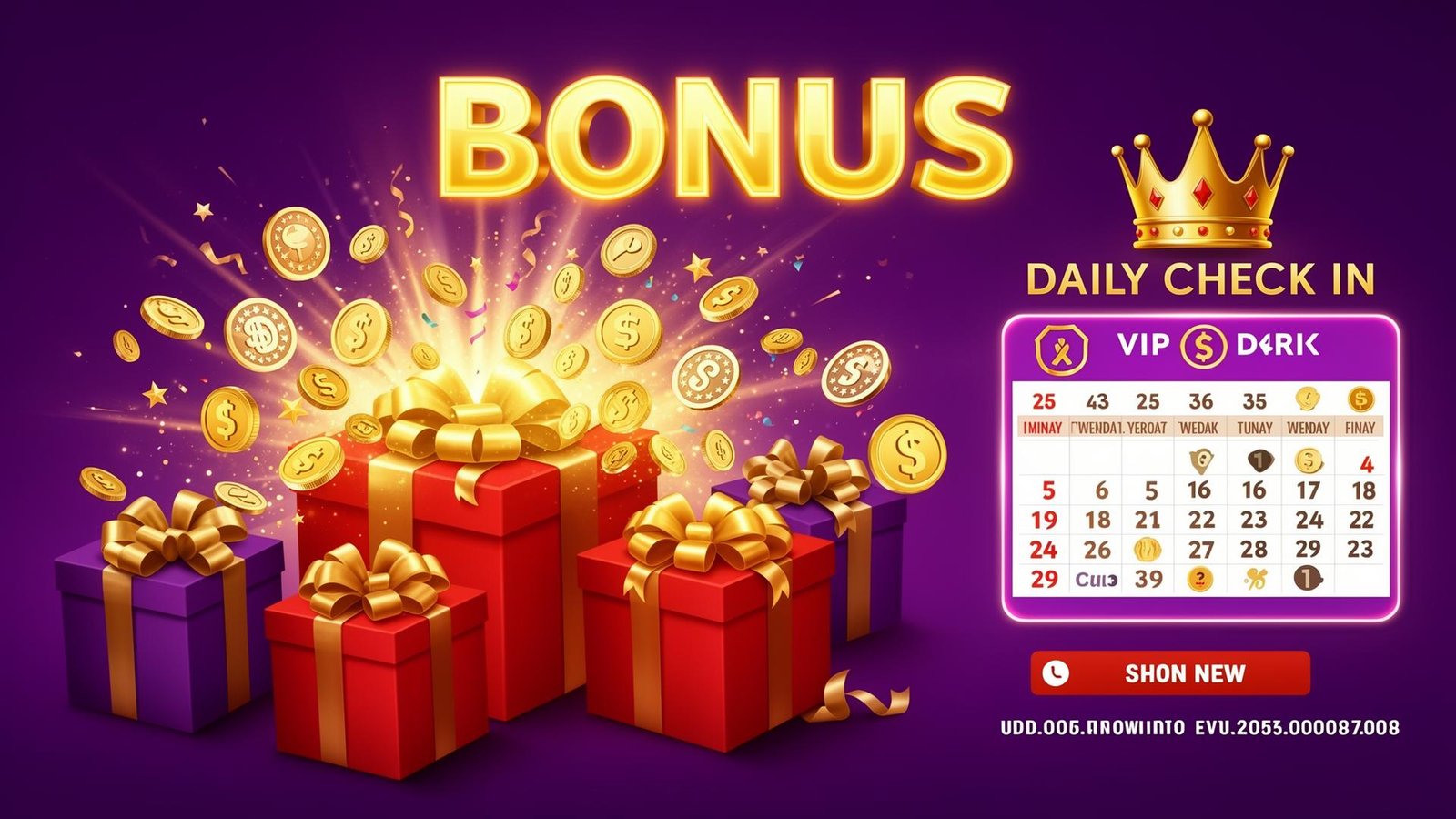 13L Game daily bonus and rewards - earn extra every day